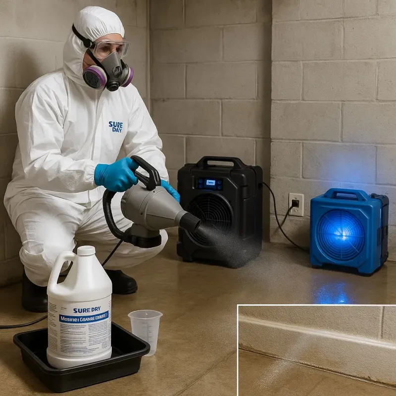 Sanitization and Odor Removal process in Lake City, SC