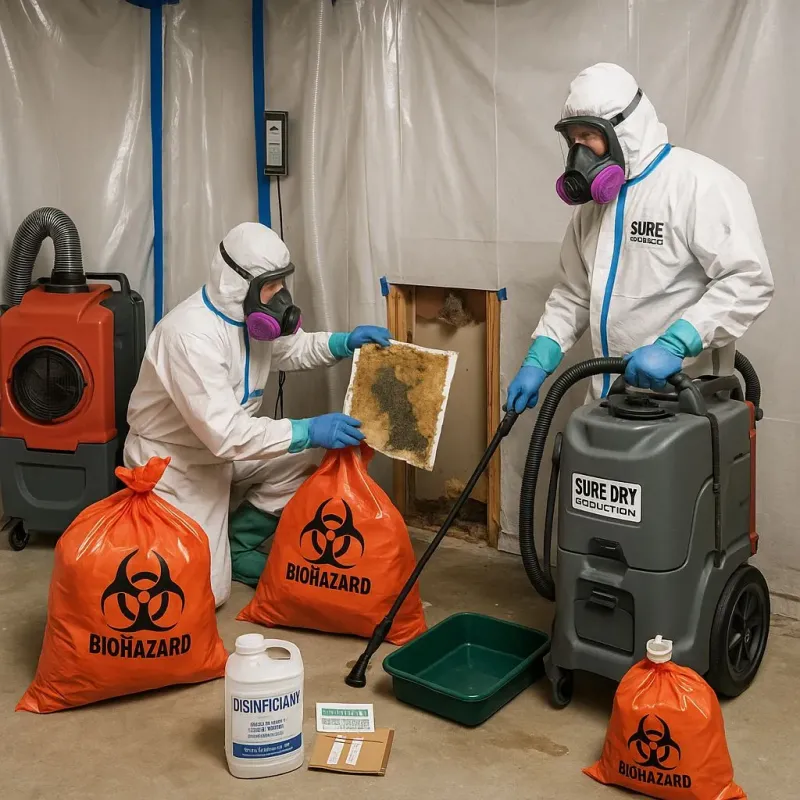 Contaminated Water Handling Protocols process in Lake City, SC
