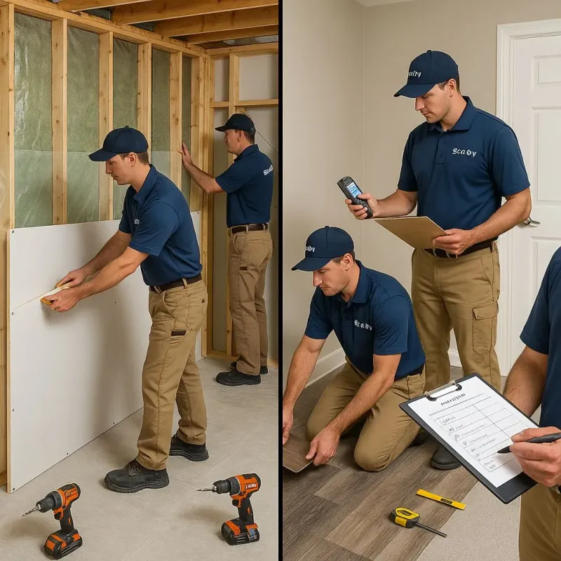 Repairs and Reconstruction process in Lake City, SC
